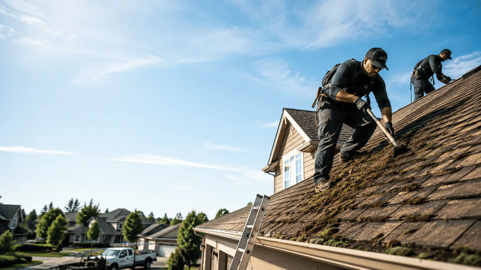 Roof Moss Removal in Bath, MI near me